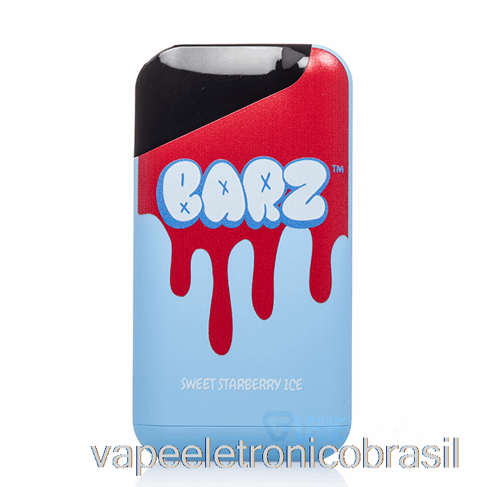 Vape Recarregável Barz 7000 Descartável Sweet Starberry Ice
